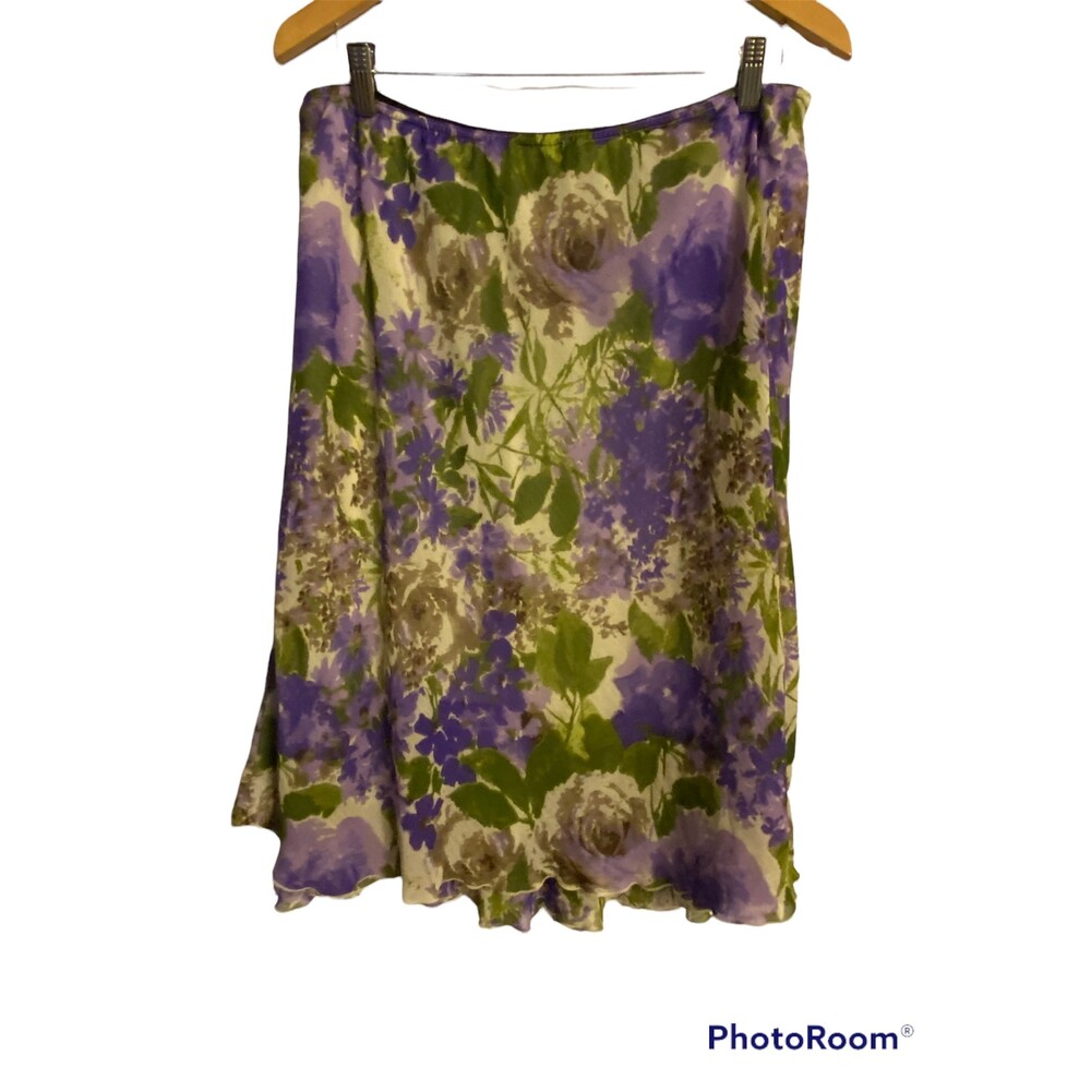 Briggs New York Floral Skirt 1X
